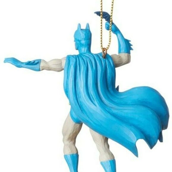 DC Comics Jim Shore Enesco Batman Dark Knight Detective Silver Age Ornament NIB - Picture 3 of 7